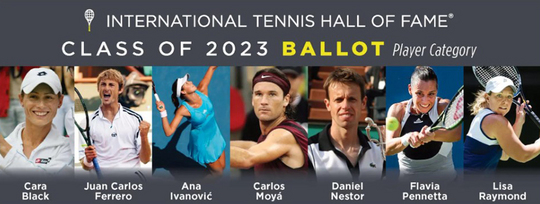 2023年度テニス殿堂入りの候補選手が発表されました【NOBU TENNIS BLOG】