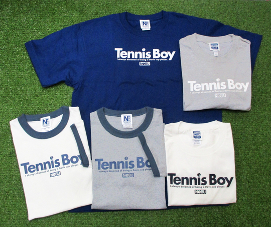 Tennis BoyのCotton Tee-Shirtsに新色が登場【NOBU TENNIS BLOG】