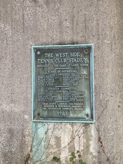 West Side Tennis Clubのクラブハウスの様子【NOBU TENNIS BLOG】