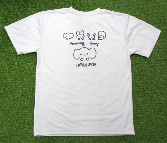 “ぱおぱお”さんのイラストで作ったシャツ【NOBU TENNIS BLOG】